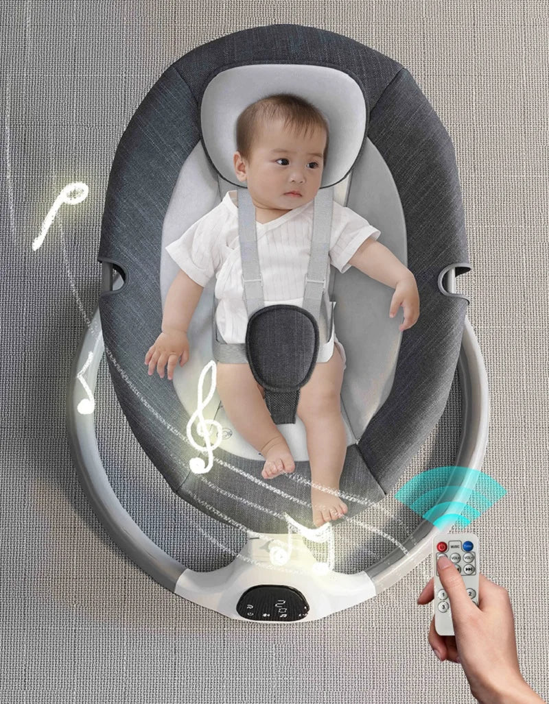 Baby Cribs Baby Rocking Chair Rocking Baby Bed Electric Cradle for Newborn Baby Resting Electric Baby Swing Rocking Chair