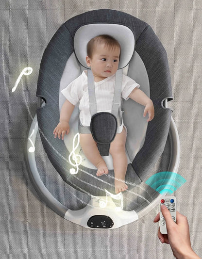 Baby Cribs Baby Rocking Chair Rocking Baby Bed Electric Cradle for Newborn Baby Resting Electric Baby Swing Rocking Chair